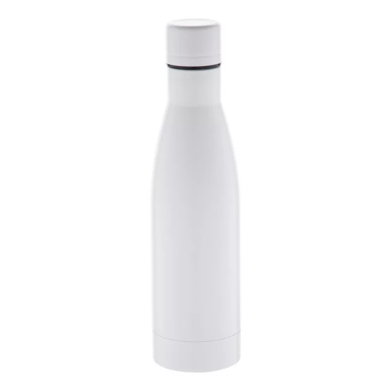 Butelka ze stali nierdzewnej i miedzi z izolującymi podwójnymi ściankami 500 ml Koppar - biały (AP800483-01)