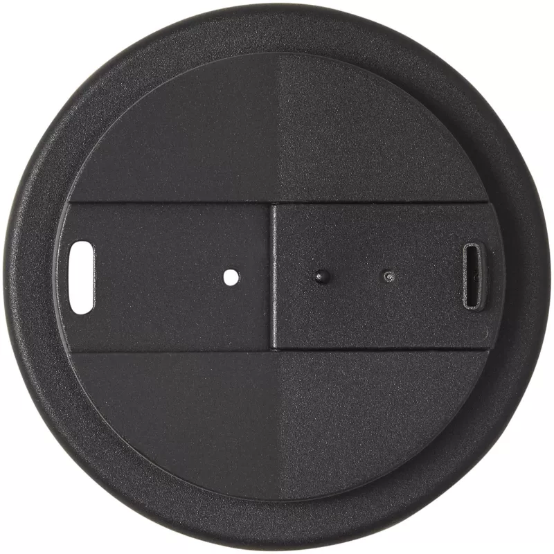 Americano® 350 ml tumbler with spill-proof lid - Czarny (21069515)