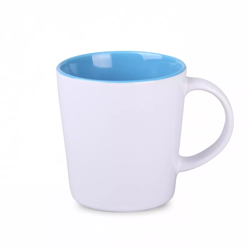 Kubek pod sublimację Berg Art Solid (380 ml) - biało-jasnoniebieski (M/548-BIAŁO/NIEBIESKI)