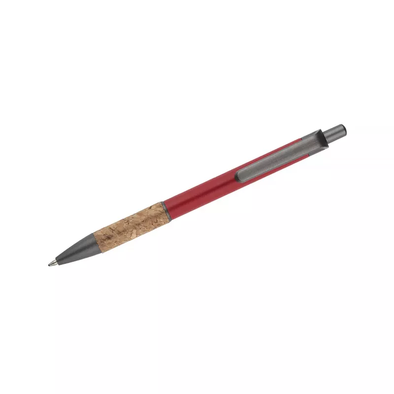 Długopis metalowy KUBOD - czerwony (19680-04)