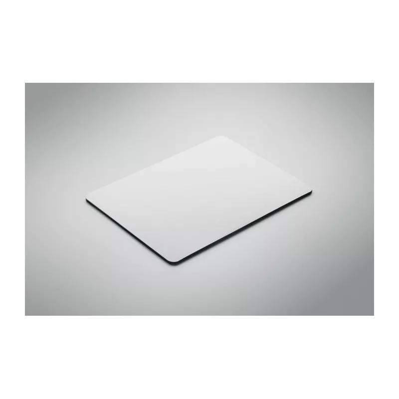 Magnes prostokątny z PVC 10x7,5 cm MAGREC 100 - Bialy (MO2847-06)