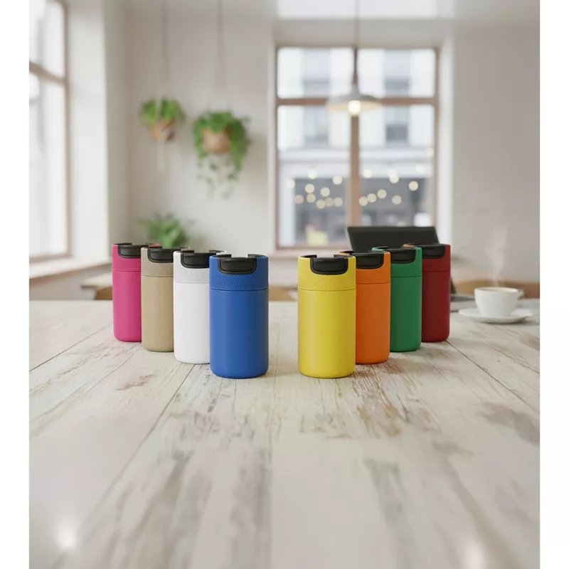 Kubek termiczny 400 ml Raylee  - niebieski (V1167-11)