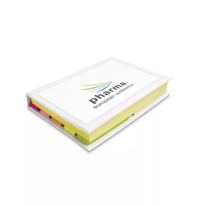 Karteczki samoprzylepne z recyklingu VISIONMAX - Bialy (IT3233-06)