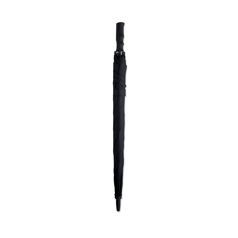 Parasol kwadratowy wiatroodporny 23" AMBOLI - Czarny (MO2926-03)