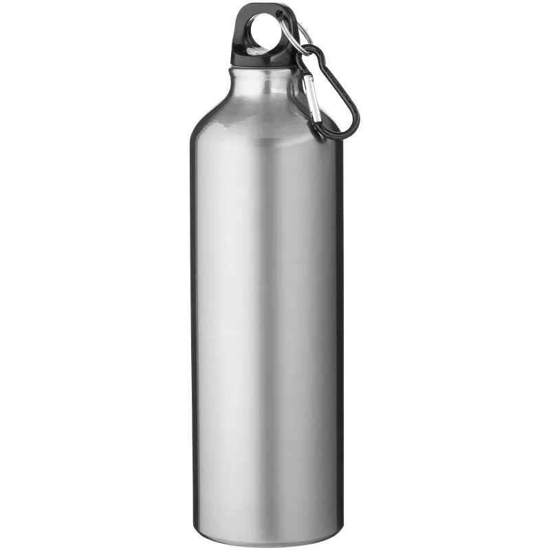 Butelka reklamowa 770 ml Oregon aluminiowa z karabińczykiem - Srebrny (10029701)