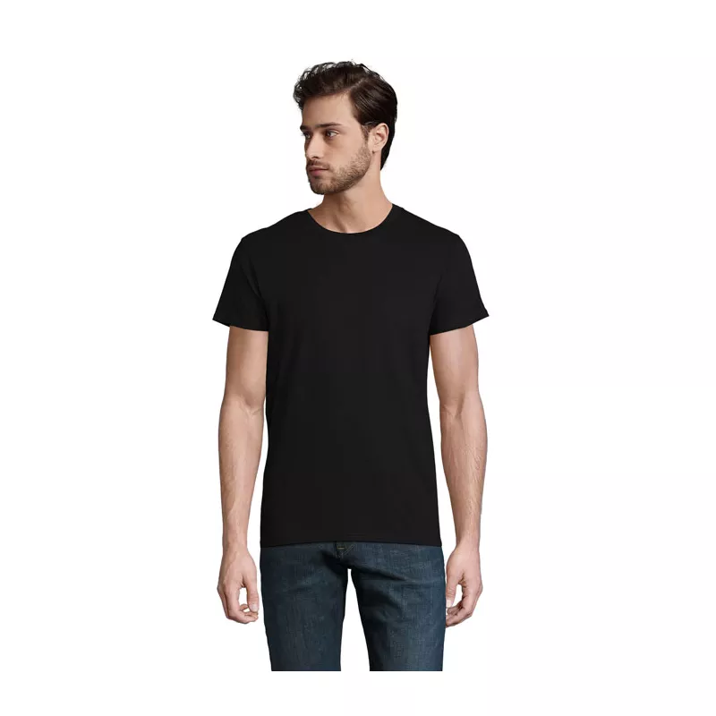 Koszulka męska organiczna 150 g/m² Sol's CRUSADER MEN - Deep Black (S03582-DB)