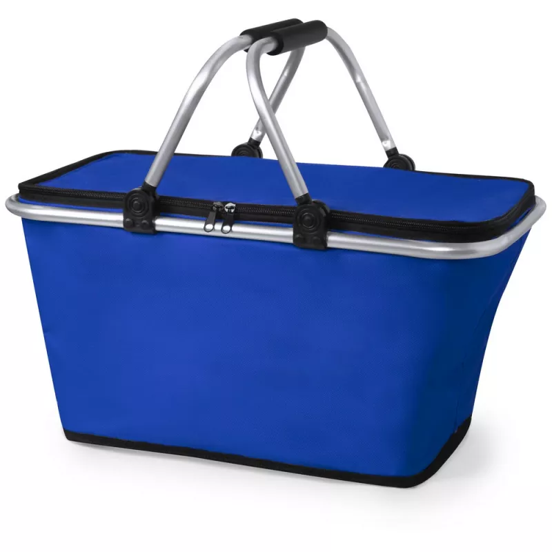 Koszyk na zakupy, składany, torba termoizolacyjna - niebieski (V8187-11)