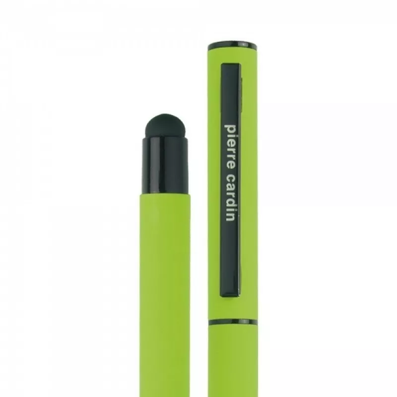 Zestaw piśmienny długopis i pióro kulkowe touch pen soft touch CELEBRATION Pierre Cardin - jasnozielony (B0401007IP329)