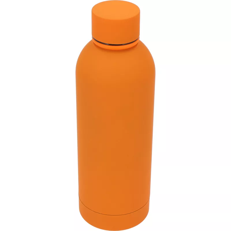 Butelka stalowa soft touch OSTRAVA 750 ml - pomarańczowy (496810)