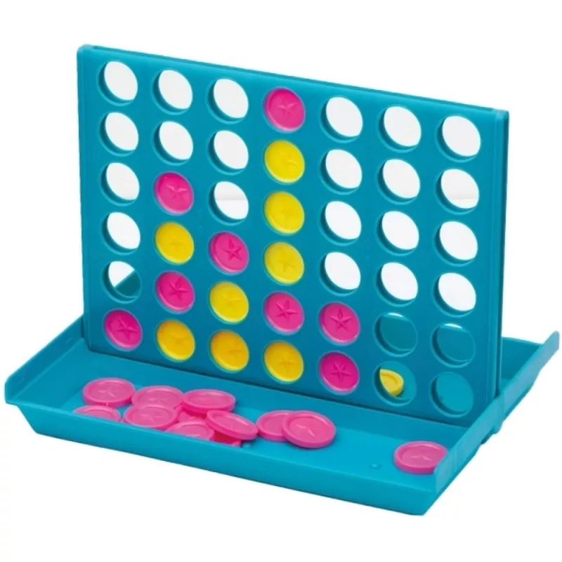 Gra 4 in a row GENK - turkusowy (229214)