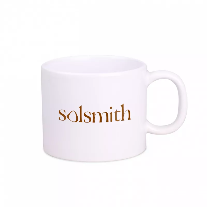 Kubek reklamowy Velo 220 ml - biały (M/577-BIAŁY)