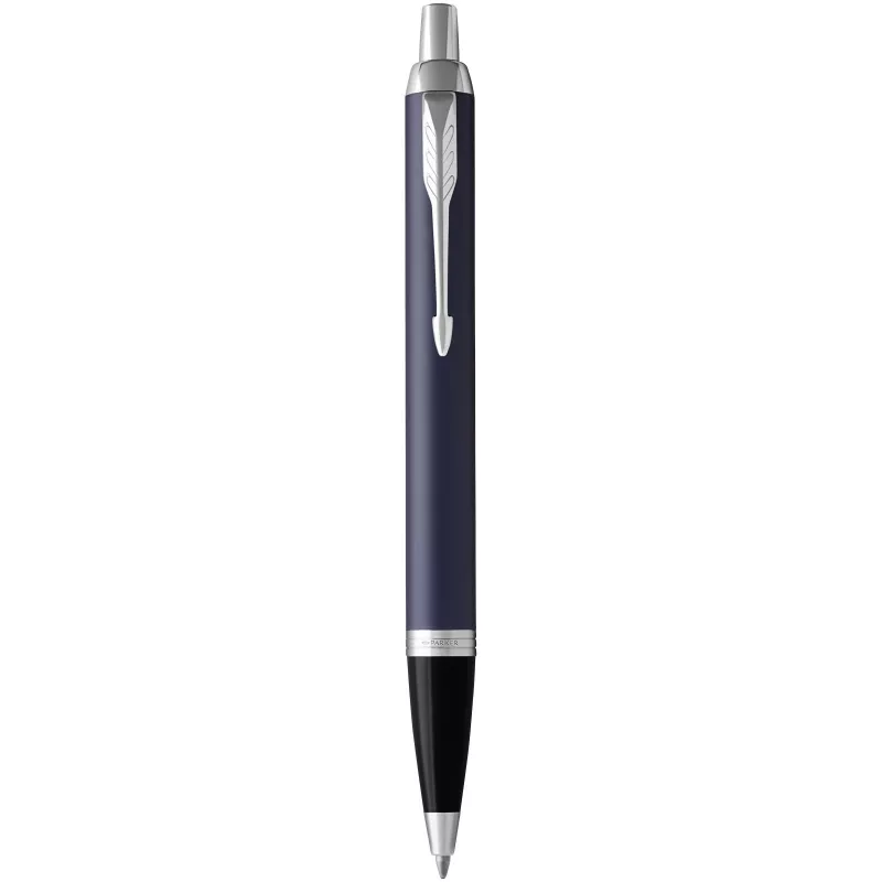 Długopis Parker IM z niebieskim wkładem - Niebieski-Srebrny (10702104)