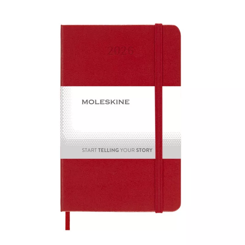 Kalendarz MOLESKINE - czerwony (VM292-05/2027)