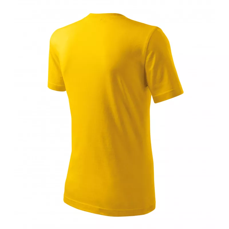 Koszulka reklamowa bawełniana 145 g/m² MALFINI CLASSIC NEW 132 - Żółty (ADLER132-żółTY)