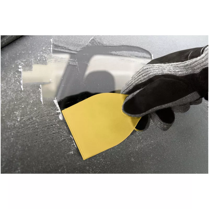 Skrobaczka do lodu Chilly 2.0 z PET z recyklingu - Żółty (10425311)