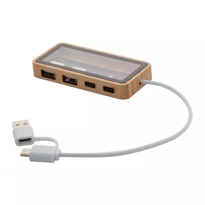 SeeHub hub USB - naturalny (AP864036)