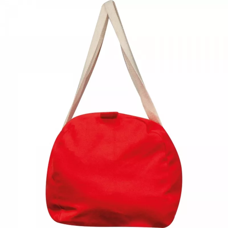 Torba sportowa płócienna ADELAJDA - czerwony (6371705)