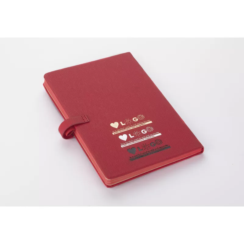Notes MIND z pamięcią USB 16 GB, A5 - czerwony (17690-04)