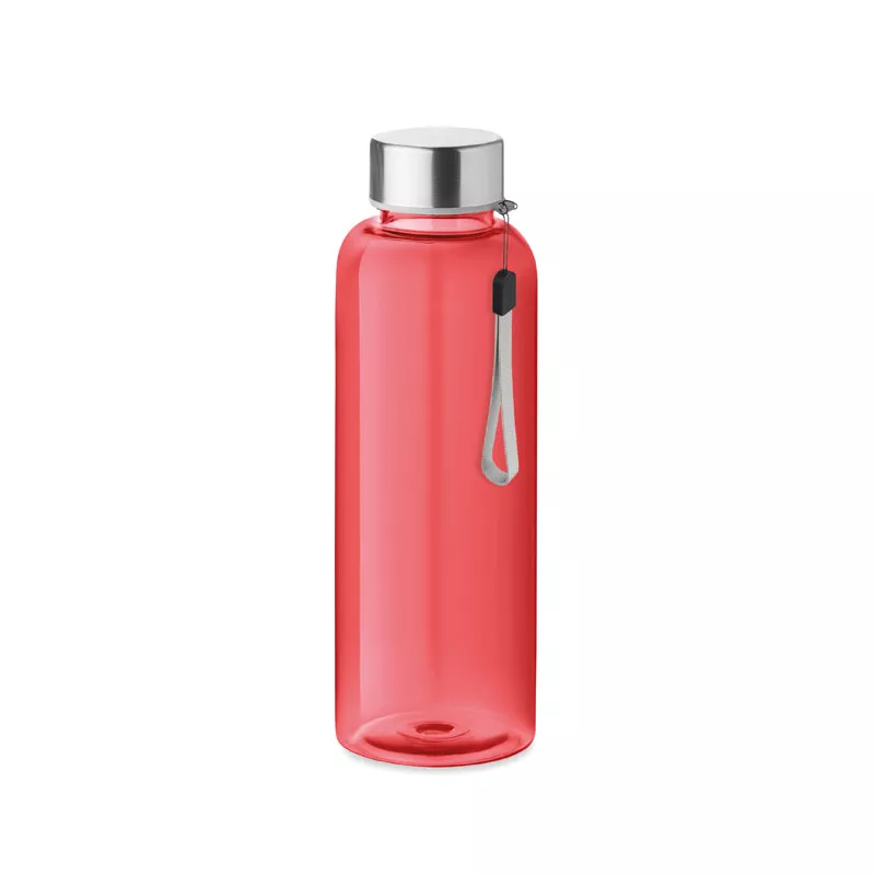 Butelka z RPET 500 ml UTAH RPET - Przezroczysty Czerwony (MO9910-25)