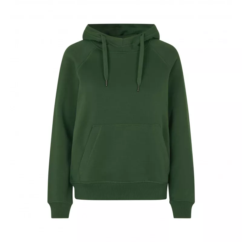 Bluza damska z kapturem ID CORE 0637 300 g/m² - Bottle Green  (0637-BOTTLE GREEN)