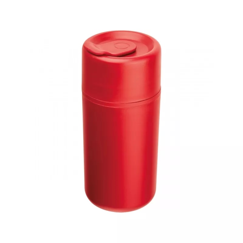 Kubek termiczny z polipropylenu GENOA 500 ml - czerwony (535405)