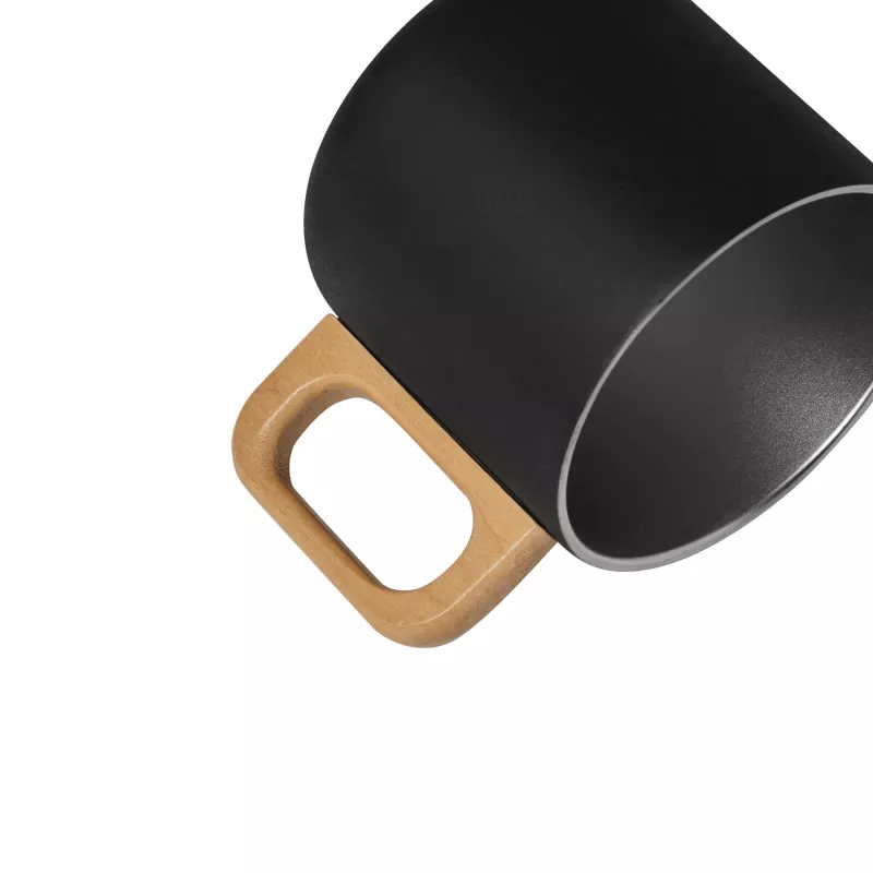 Kubek ze stali nierdzewnej - czarny (56-0603146)