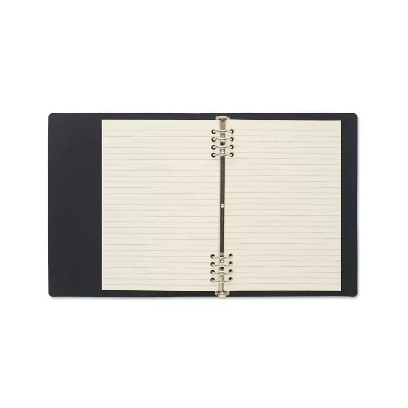Notes A5 spiralny 112 kartek w linię SPIRABLE - Czarny (MO3102-03)