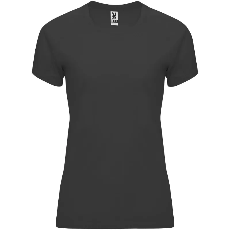 Damska koszulka techniczna 135 g/m² ROLY BAHRAIN WOMAN 0408 - Dark Lead (R0408-DARKLEAD)