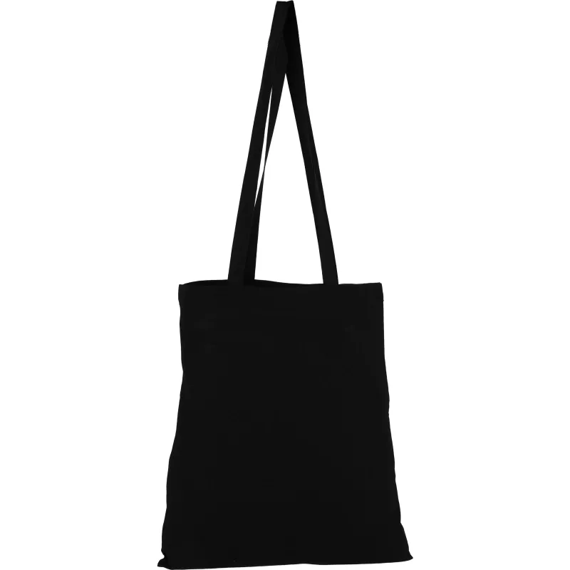 Torba bawełniana z długimi uszami 140 g/m2 COPENHAGEN - czarny (088003)