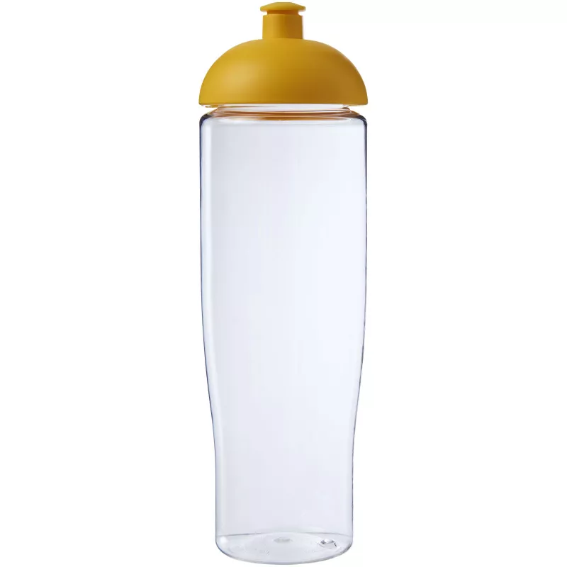 Bidon H2O Tempo® o pojemności 700 ml z wypukłym wieczkiem - Przezroczysty-Żółty (21004210)