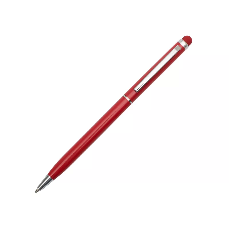 Długopis aluminiowy Touch Tip - ciemnoczerwony (R73408.81)