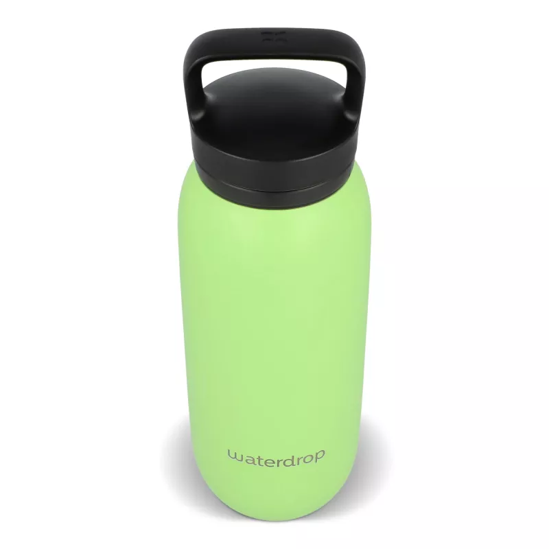 Termiczna butelka uniwersalna Waterdrop z ustnikiem 600 ml - jasnozielony (LT47000-N0032)