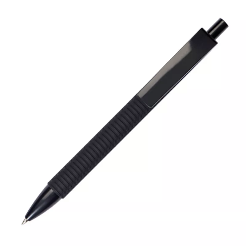 Długopis plastikowy ze wzorem opony - czarny (1069503)