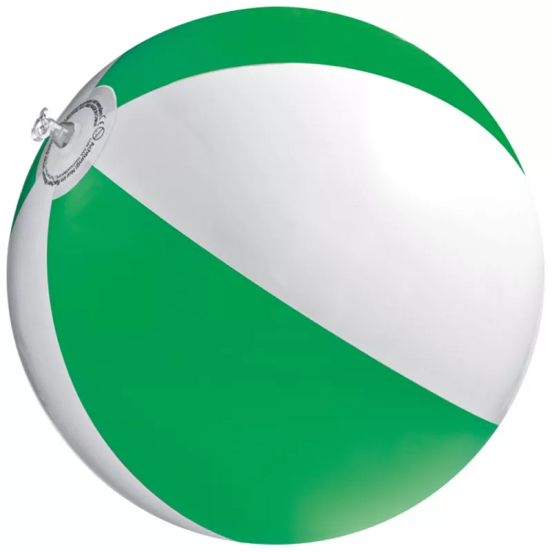 Dmuchana piłka plażowa średnica 26 cm - zielony (5105109)