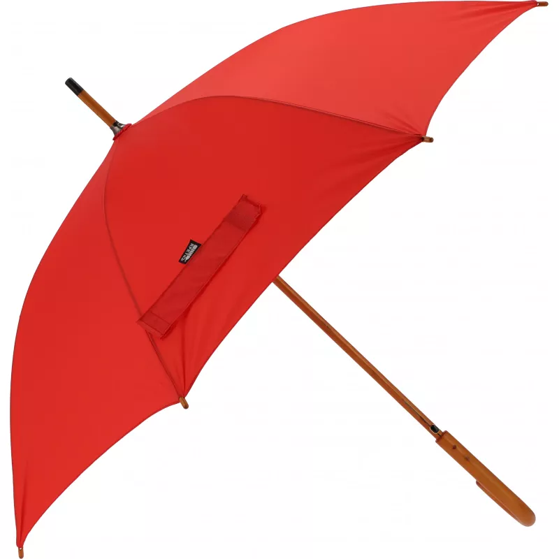 Parasol automatyczny ø105 cm RPET CHRISTINE - czerwony (4243605)