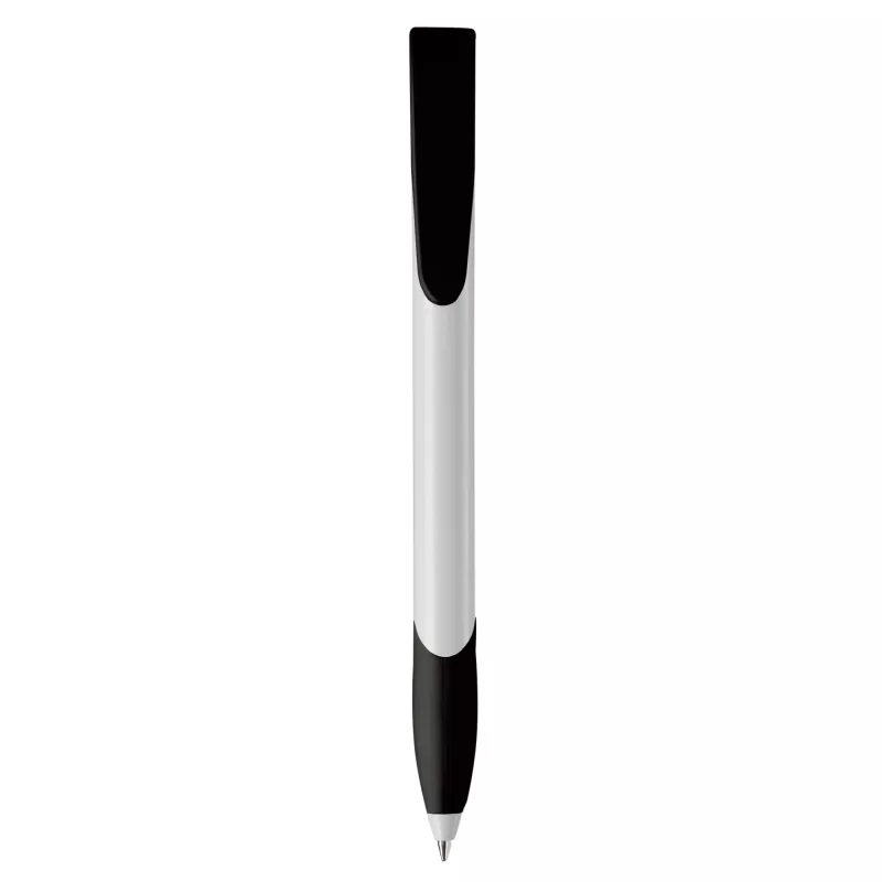 Długopis Apollo (kolor nietransparentny) - biało / czarny (LT87100-N0102)
