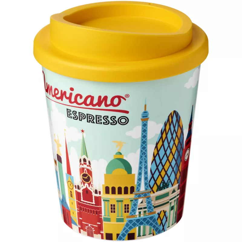 Kubek termiczny espresso z serii Brite-Americano® o pojemności 250 ml - Żółty (21009111)