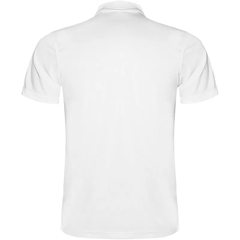 Dziecięca sportowa koszulka polo z poliestru 150 g/m² ROLY MONZHA  - Biały (K0404-WHITE)