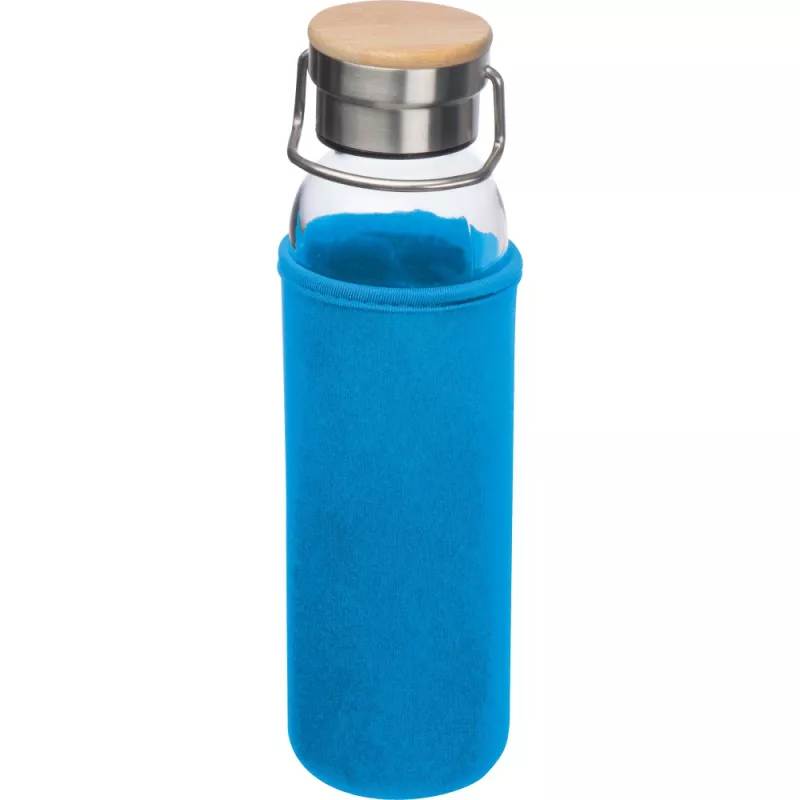 Butelka reklamowa szklana 600 ml - jasnoniebieski (6318124)