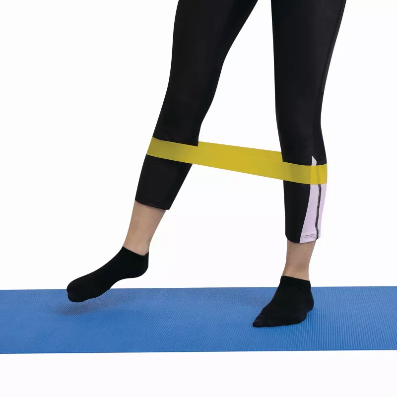 Pasy treningowe - jasnozielony, niebieski, żółty (56-0605033)