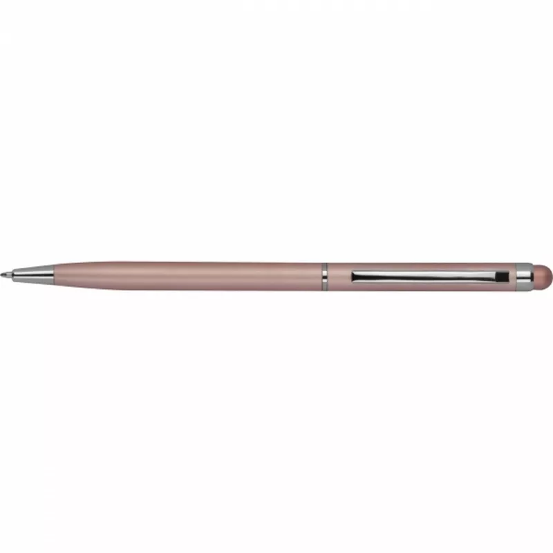 Długopis metalowy touch pen CATANIA - różowe złoto (297495)