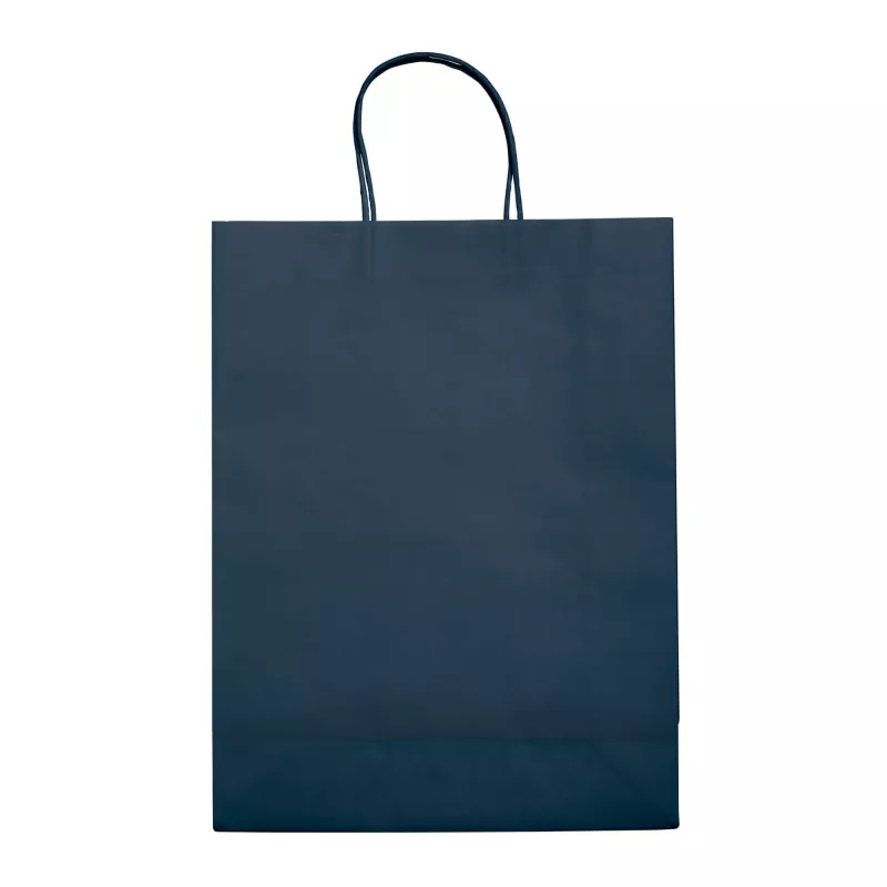 Papierowa torba 30x40x12 cm 120g/m² - ciemnoniebieski (LT91718-N0010)