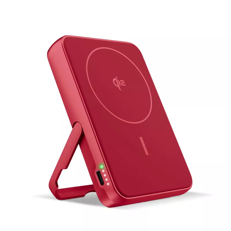Fresh 'n Rebel Powerbank bezprzewodowy 10000 mAh kompatybilny z MagSafe - czerwony (LT49745-N0021)