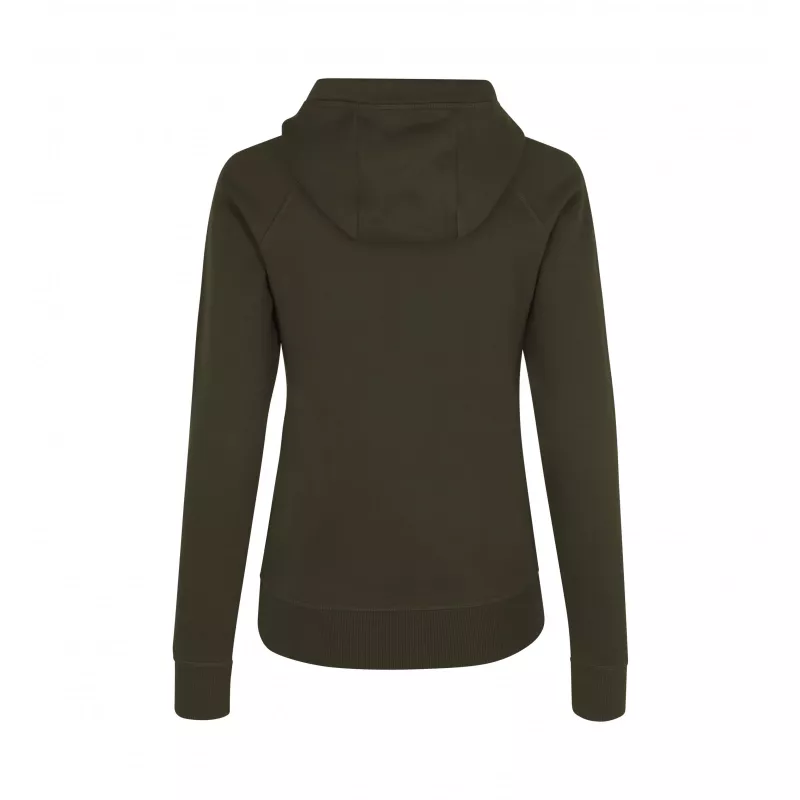 Bluza damska z kapturem ID CORE 0637 300 g/m² - Olive (0637-OLIVE)