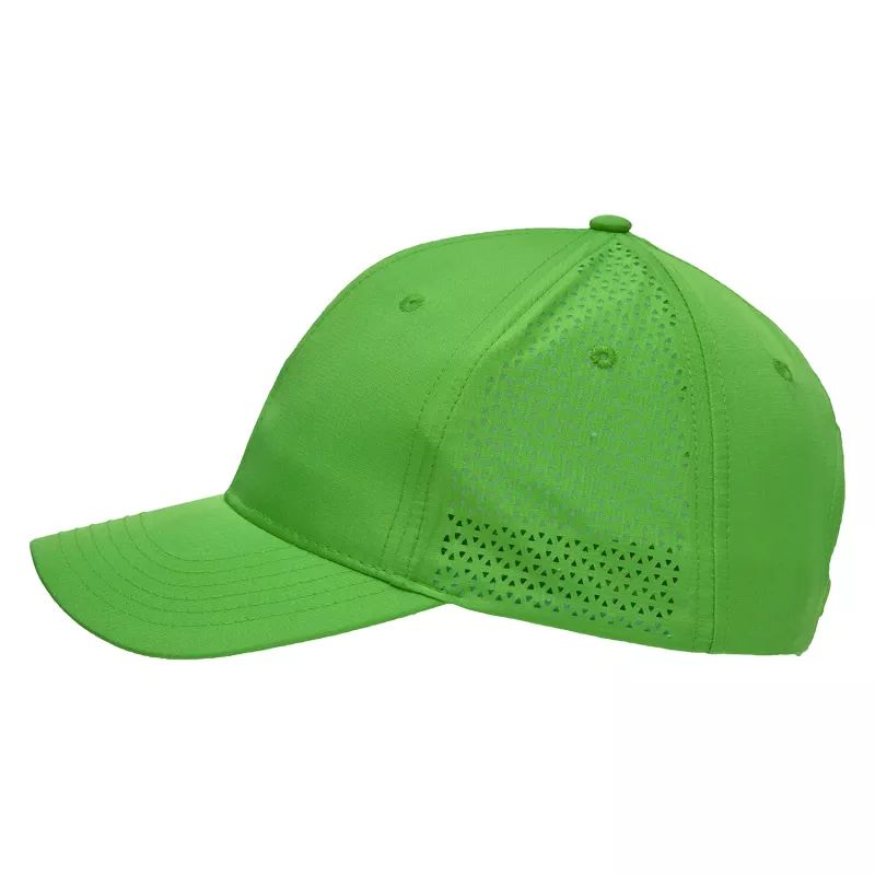 Czapka z daszkiem RIPSTOP z perforowanymi bocznymi panelami 150 g/m² #3977 - Zielony (HW-3977-GREEN)