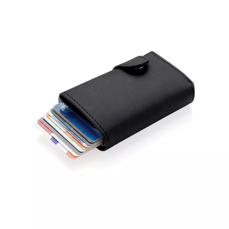 Etui na karty kredytowe, portfel, ochrona RFID - czarny (P850.341)