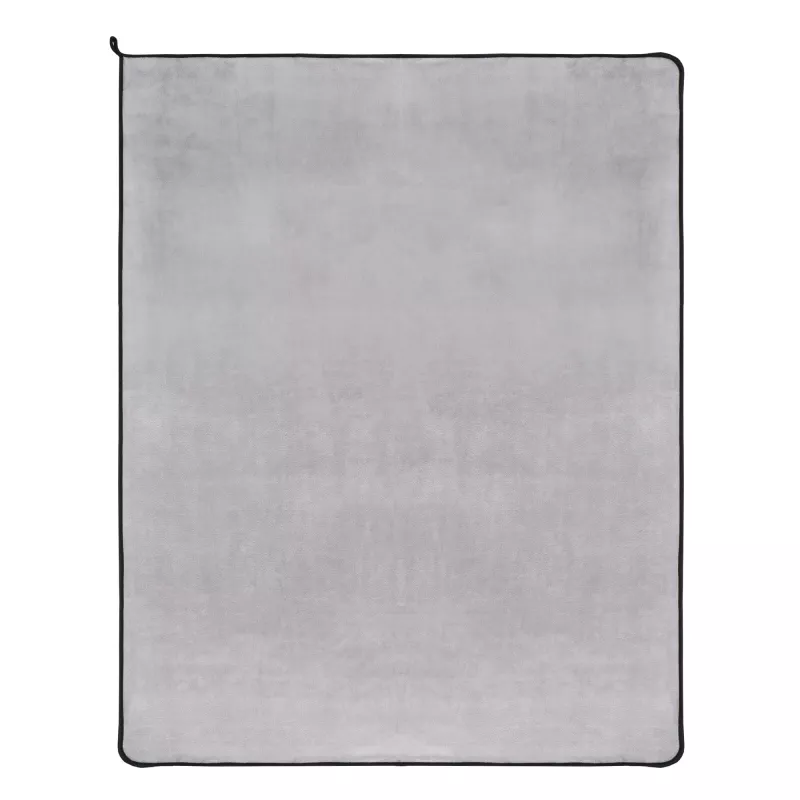 Dwuwarstwowy koc coral fleece 120 × 150 cm (500 g/m²) sublimacja - szary (LT97216-N0061)