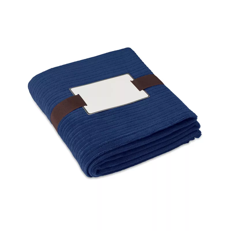 Koc polarowy 125x150 cm 240 g/m² CAP CODE - Niebieski (MO7246-04)