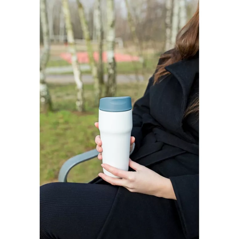 Kubek termiczny 400 ml Air Gifts | Niram - błękitny (VA095-23)