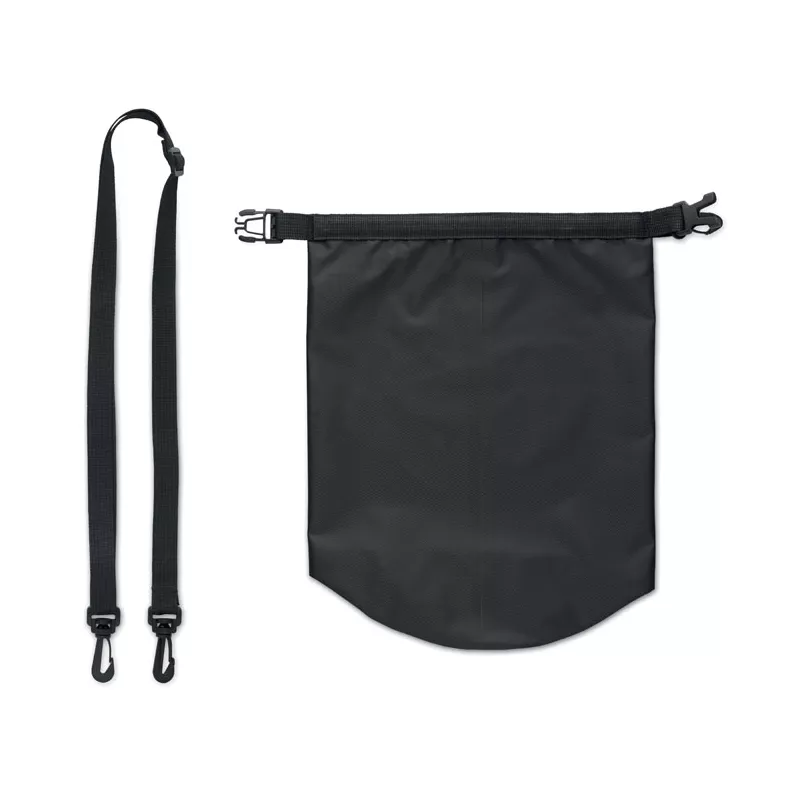 Torba wodoodporna RPET ripstop 5 l BOLSAIBLE + - Czarny (MO2465-03)